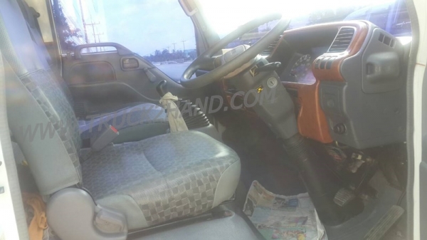 รถ 6ล้อ Isuzu  NQR 175 รถรั้ว กระบะยาว5.6เมตร เข็มไมล์ 197850 รถปี 2549