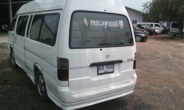 ***ขายแล้วครับขอบคุณ Truck2hand ขาย TOYOTA HIACE 2.8 รถตู้ขนาด9ที่นั่ง แต่ง VIP สวยๆ TOYOTA HIACE 2.8 COMMUTER โฉมหลังคาสูง เกียร์ธรรมดา ปี2538/1995 แต่งVIP สวยๆ เครื่องเดิม 3L 2.8 เครื่องดี แน่นดี แรง เกียร์ดีไม่มีหลุดครับ ช่วล่างดีแ