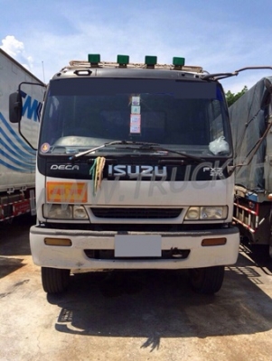 รถบรรทุกพ่วงแม่ ลูก 22 ล้อ ISUZU FXZ  รถปี 2546  รุ่นยูโรวัน  ขนาด 270 แรงม้า  มี 3 คัน 3 พ่วง
