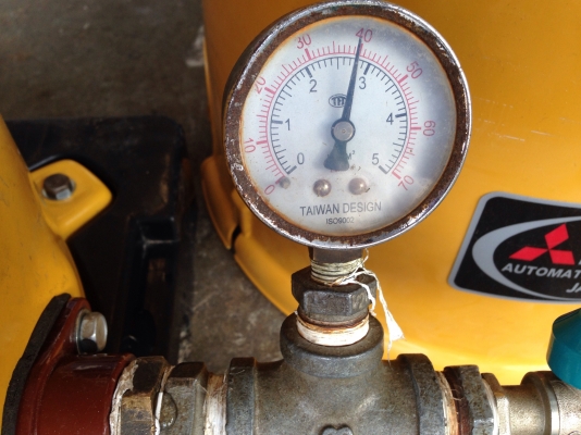 ขายปั้มน้ำอัตโนมัติ mitsubishi 250W สภาพสวยมาก ตรวจเช็คแรงดันเรียบร้อย ไม่มีรั่วซึม พร้อมใช้งาน