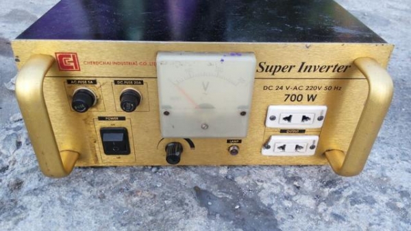 ขายหม้อแปลงไฟ 24 V ออก 220 700 w