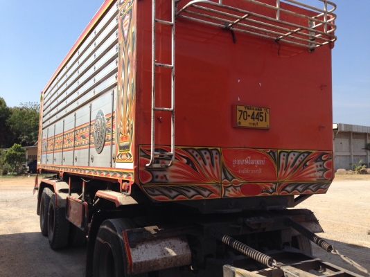 ขายรถบรรทุก 24 ล้อดัมพ์ HINO FM2PNMD 360 แรงม้าปี 2556 หางพ่วง 3 เพลา ราคา 2900000