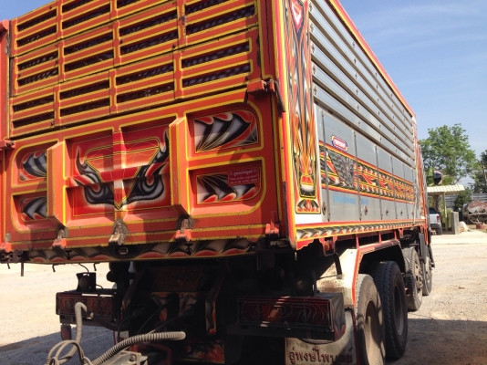 ขายรถบรรทุก 24 ล้อดัมพ์ HINO FM2PNMD 360 แรงม้าปี 2556 หางพ่วง 3 เพลา ราคา 2900000