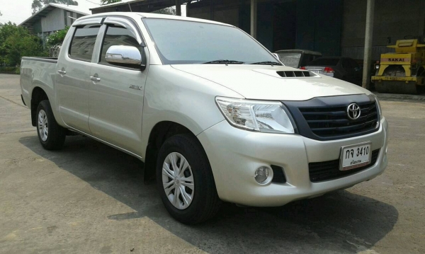 ขายรถ4ประตูTOYOTA, HILUX VIGO 2.5 J DOUBLE CAB โฉม DOUBLE CAB สีบรอนด์ทอง เกียร์ธรรมดา