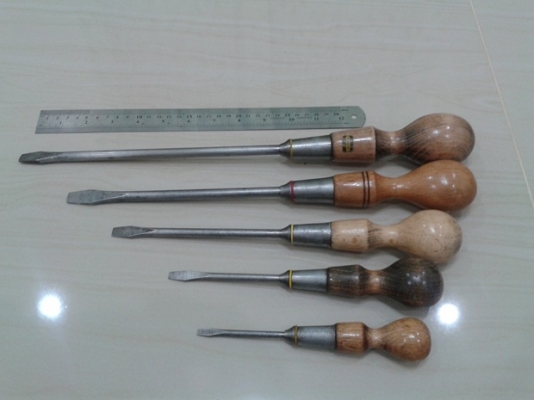 ชุดไขควงแบน STANLEY Made In England 5ตัว/ชุด