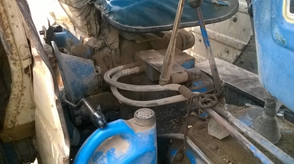 ขายรถไถ FORD 6600 T5 เอกสารเล่มทะเบียน ยางเต็ม อุปกรณ์ผานดันหน้า และผาน 3