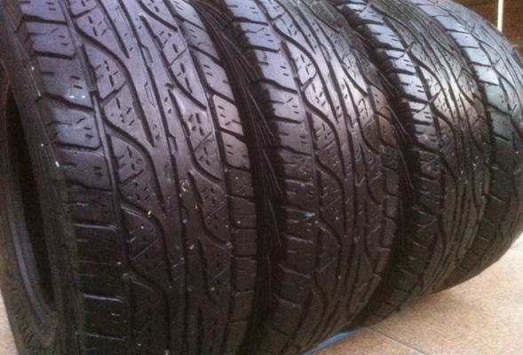 ยาง AT ยี่ห้อ DUNLOP 31 10.5 R15 ปี10