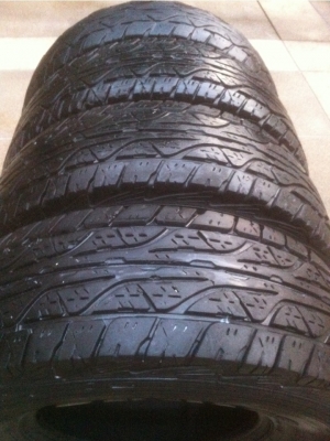 ยาง AT ยี่ห้อ DUNLOP 31 10.5 R15 ปี10
