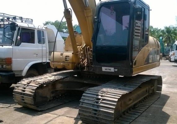 ขายแบคโฮ CAT 320C สภาพสวยเต็มทุกอย่าง แอร์เย็น เอกสารเล่มทะเบียน จัดแนนซ์ได้ ดาวน์ 600,000 ครับ