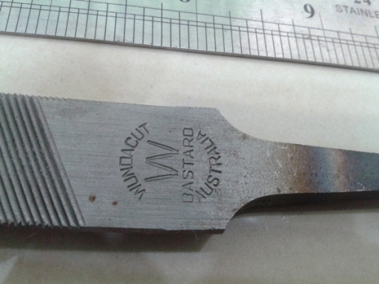 ตะไบท้องปลิง 8" WUNDACUT Made In Australia