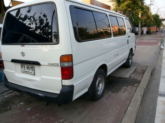 TOYOTA HIACE มือเดียว วิ่ง 7 หมื่น ปี 2002 TOYOTA HIACE มือเดียว วิ่ง 7 หมื่น ปี 2002