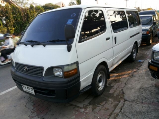 TOYOTA HIACE มือเดียว วิ่ง 7 หมื่น ปี 2002 TOYOTA HIACE มือเดียว วิ่ง 7 หมื่น ปี 2002