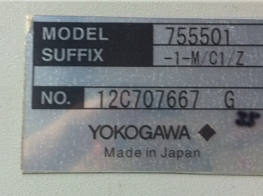 ดิจิตอลมัลติมิเตอร์แบบตั้งโต๊ะ YOKOGAWA จากญี่ปุ่น วัดได้ละเอียด มองเห็นขัด (มีแค่ 15 ตัว)