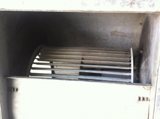 ขุดพัดลมระบายอากาศแบบได้ลมแรงๆไกลๆ ใบพัดกรงกระรอก มอเตอร์ 1/2 แรงม้า ปรับได้ 3 ระดับ