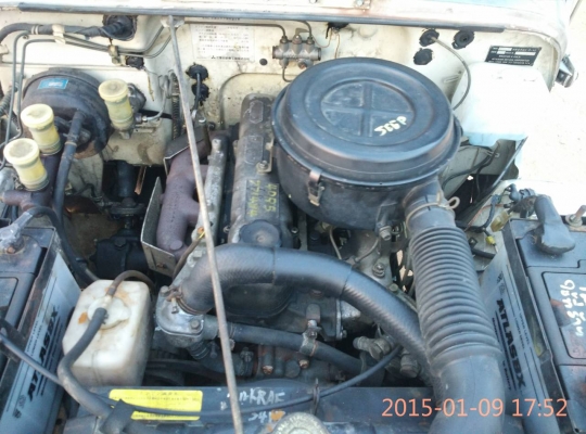 รถจิ๊ปมิตซู j53  4dr6 turbo ป้ายฟ้า หลังคาผ้าใบ sun top  อุปกรณ์ครบ