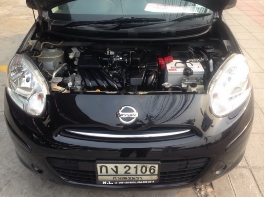 NISSAN MARCH ปี 2010 ตัว TOP ปุ่มกดสตาร์ท เครื่องดี ช่วงล่างดี รถขับดีมาก แอร์เย็น ภายในสวยสภาพใหม่ๆ สีสวย รถพร้อมใช้งาน ฟรีดาวน์ จัดไฟแนนได้