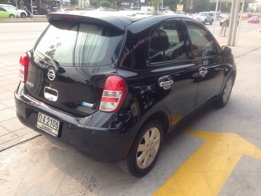 NISSAN MARCH ปี 2010 ตัว TOP ปุ่มกดสตาร์ท เครื่องดี ช่วงล่างดี รถขับดีมาก แอร์เย็น ภายในสวยสภาพใหม่ๆ สีสวย รถพร้อมใช้งาน ฟรีดาวน์ จัดไฟแนนได้
