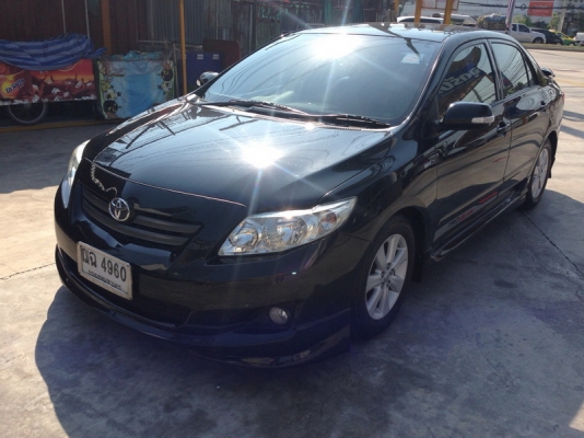 TOYOTA COROLLA ALTIS 1.6 ปี 2008 เบาะหนัง ติด LPG หัวฉีด ชุดแต่งสเกริดรอบคัน ล้อMAX กระจกไฟฟ้า เครื่องดี ช่วงล่างดี แอร์เย็น สีสวย จัดไฟแนนได้ ฟรีดาวน์