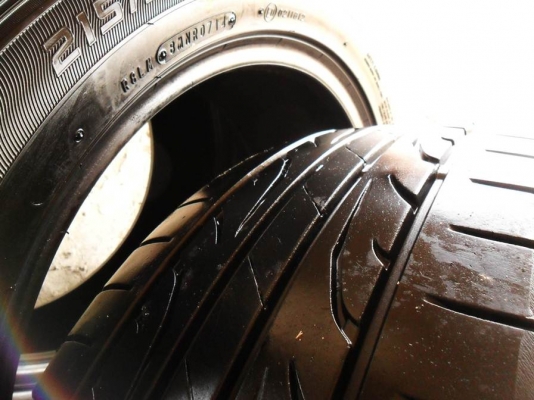 ยางขอบ17 ดันล็อป 215-55-R17ลงพื้นกลางปี14 (4เส้น4,600บ) ดอกหนามาก90\%