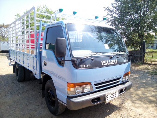 6 ล้อกลาง  ISUZU  NPR  120  แรงม้า  * ยาว 4.30 ม. *  รถสวยเดิม+สวยจริง+สภาพพร้อมใช้งาน * รถห้างแท้ * มีเล่มพร้อมโอน *