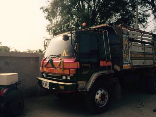 ขายรถ10ล้อดั๊มเครื่อง6HEเทอร์โบ สภาพดีพร้อมใช้งาน