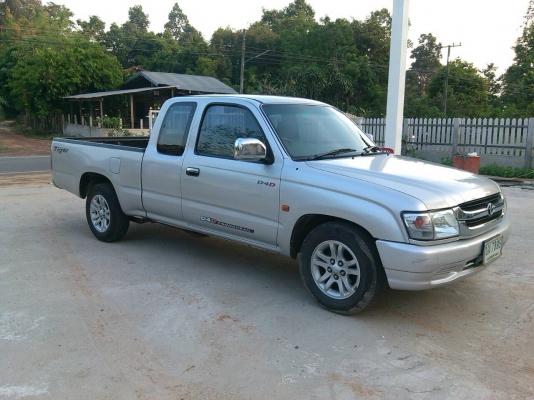 ไทเกอร์ D4D ปี2002 ตัวท็อบ ลงเครื่อง1J ติดแก๊ส LPG หัวขีด สวยเดิมบาง ราคาถูกมากๆ 148000