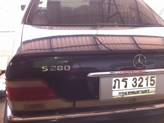MERCEDES-BENZ S-CLASS W140 Sหน้า (ปี93-99) S280 AT ปี 1998 ราคา 470000
