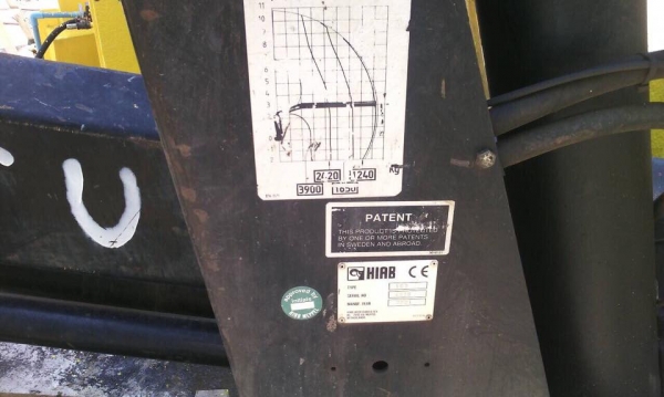 เครนพับ(เฮียบ) 4 ตัน สวย สภาพดี มีครบชุด