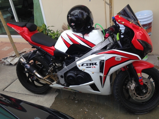 ขาย honda vfr 400cc แปลงแฟริ่ง cbr1000(08)