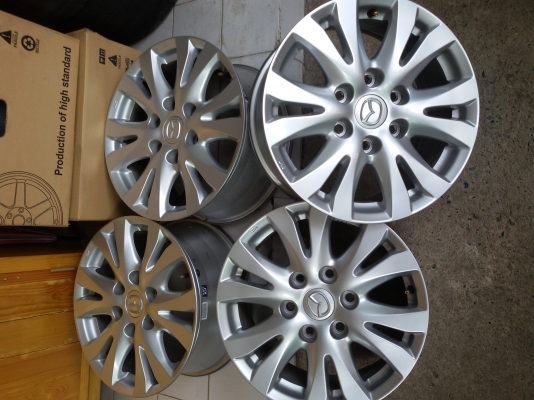 ล้อ mazda ขอบ 17 6รู ชุดล่ะ 4,900
