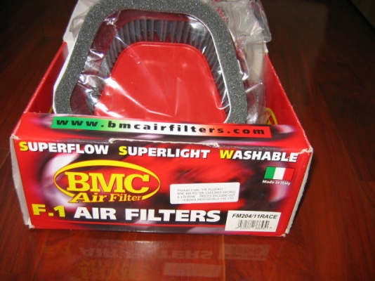 ขายกรองอากาศแต่ง ยี่ห้อ BMC(อิตาลี) สำหรับ hayabusa ปี 99-07 ขายกรองอากาศแต่ง ยี่ห้อ BMC(อิตาลี) สำหรับ hayabusa ปี 99-07