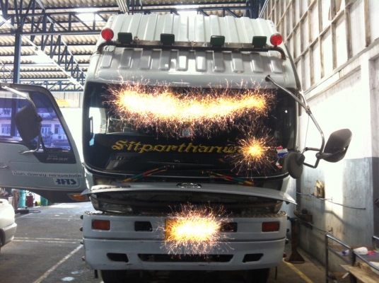 10 ล้อหัวลาก 2 เพลา 360 แรง FM2KK วางเครื่อง K13CT