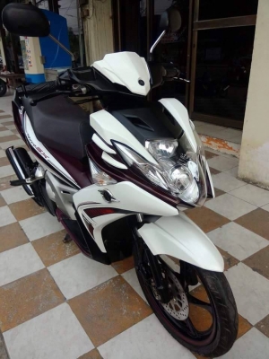 ตัวท๊อปสุด Yamaha Nouvo Sx (ล้อแม็กซ์แท้) ปี 2556 รถสวยเท่ห์สุดๆ เล่มทะเบียนพร้อม