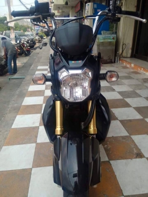 ตัวท๊อปสุด Honda Zoomer X ปลายปี 2556 สีดำแดง รุ่นคอมบายเบรค รถสวยมาก ของดีจริง