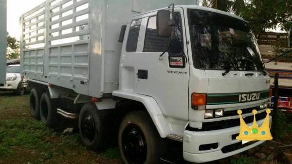 **ขายแล้วครับขอบคุณ Truck2hand ขาย ISUZU ROCKY FXZ-240 นางฟ้าแท้ 24ล้อพ่วง แม่+ลูก ดั้ม ISUZU ROCKY FXZ23NFPF R 6SD1-240HP น้างฟ้าแท้ เครื่องเดิม เกียร์เดิม เครื่องดี ครับ แน่นดี แรงดี เกียร์ดี เข้าง่ายไม่หลุดครับ ช่วงล่างแน่น 2คาน