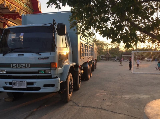 **ขายแล้วครับขอบคุณ Truck2hand ขาย ISUZU ROCKY FXZ-240 นางฟ้าแท้ 12ล้อ2เพลาดั้ม ISUZU ROCKY FXZ23NFPF R 6SD1-240HP น้างฟ้าแท้ เครื่องเดิม เกียร์เดิม เครื่องดี ครับ แน่นดี แรงดี เกียร์ดี เข้าง่ายไม่หลุดครับ ช่วงล่างแน่น 2คานหน้าลงเล