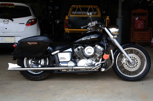 ขาย DRAGSTAR 400 แต่งแนวฮาเล่  สรรพสามิตแท้ สภาพสวย 74000