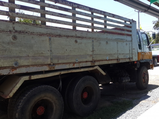 ขายรถบรรทุก 10 ล้อดั๊พม์ ยี่ห้อ HINO เครื่อง HO7C เทอร์โบ 210 เสื้อเพลา 3H และคานหน้า 3H หัวสิงห์ไฮเท็ค