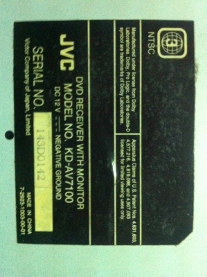 JVC KD-AV7100 1ดิน จอสไลด์ ทัชกรีน USB SD DVD VCD MP3 MP4 CD FMคลื่นไทย มีภาคขยายในตัว ปรีเอ้า 4ชุด AUX มาพร้อมสายไอพอต และรีโมท สภาพสวย มือ2 JVC KD-AV7100 1ดิน จอสไลด์ ทัชกรีน USB SD DVD VCD MP3 MP4 CD FMคลื่นไทย มีภาคขยายในตัว ปรีเอ้า 4ชุด AUX มาพร้อมสายไอพอต และรีโมท สภาพสวย มือ2