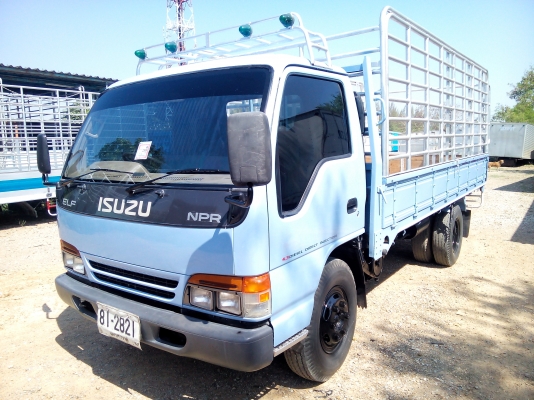 6 ล้อกลาง  ISUZU  NPR  120  แรงม้า  * ยาว 4.30 ม. *  รถสวยเดิม+สวยจริง+สภาพพร้อมใช้งาน * รถห้างแท้ * มีเล่มพร้อม *