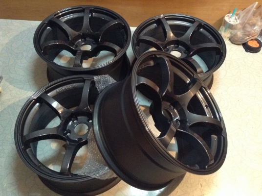 แม็ก RGZ ขอบ 18 ถูกๆ 7900 บาทหน้า 8 หลัง 9 นิ้ว 5 รู 114