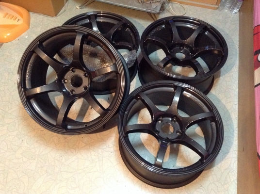 แม็ก RGZ ขอบ 18 ถูกๆ 7900 บาทหน้า 8 หลัง 9 นิ้ว 5 รู 114