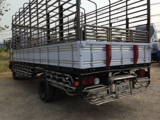HINO FC4J สมอเงิน ยาว 5.50 เมตร เครื่อง 140 แรง กะบะข้างสแตนเลส