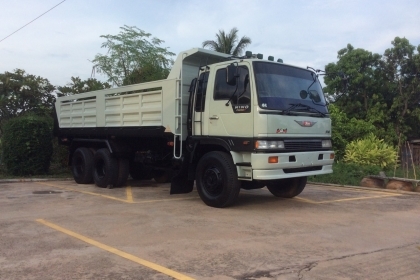 HINO FM3M ดั๊ม2เพลา เครื่อง240แรง เครื่องดี ครัทซีสวย หัวเดิมๆ  1,080,000 บาท (ศุภากร 081-4252943)
