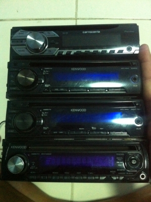 KENWOOD Pioneer 1ดิน MP3 CD AUX ไม่มีปรีเอ้า มือ2 ญี่ปุ่น