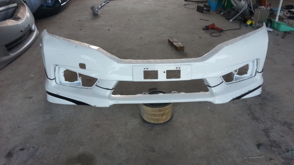 กันชนหน้า All new City พร้อมSkirt หน้า ของแท้มือสอง