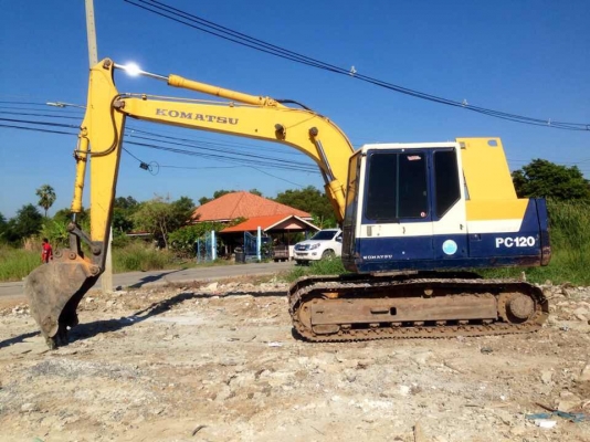 ขายรถแบ็คโคร KOMATSU PC 120-5 เก่านอก ใช้งานน้อย ติดต่อเจ้าของโดยตรง ขายรถแบ็คโคร KOMATSU PC 120-5 เก่านอก ใช้งานน้อย ติดต่อเจ้าของโดยตรง