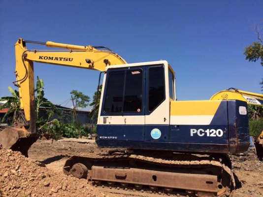 ขายรถแบ็คโคร KOMATSU PC 120-5 เก่านอก ใช้งานน้อย ติดต่อเจ้าของโดยตรง ขายรถแบ็คโคร KOMATSU PC 120-5 เก่านอก ใช้งานน้อย ติดต่อเจ้าของโดยตรง