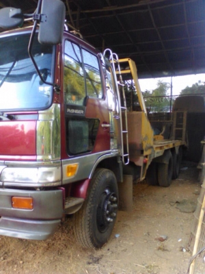 ขายเทเลอร์สิบล้อ2เพลา ลากรถเกี่ยวข้าว (มัดจำแล้วกู้ไม่ทันขอลงขายใหม่)