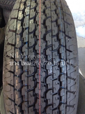 ยางใหม่ 255-70-15 Bridgestone Dueler ปี 14